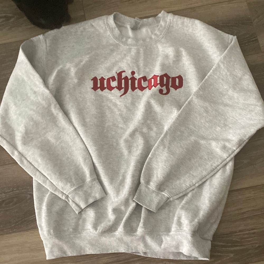 Gothic Script (being retired) UChicago Sweatshirt
